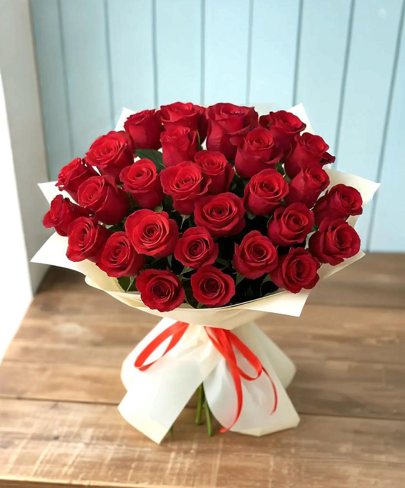 Букет 29 Красных роз в Котласе