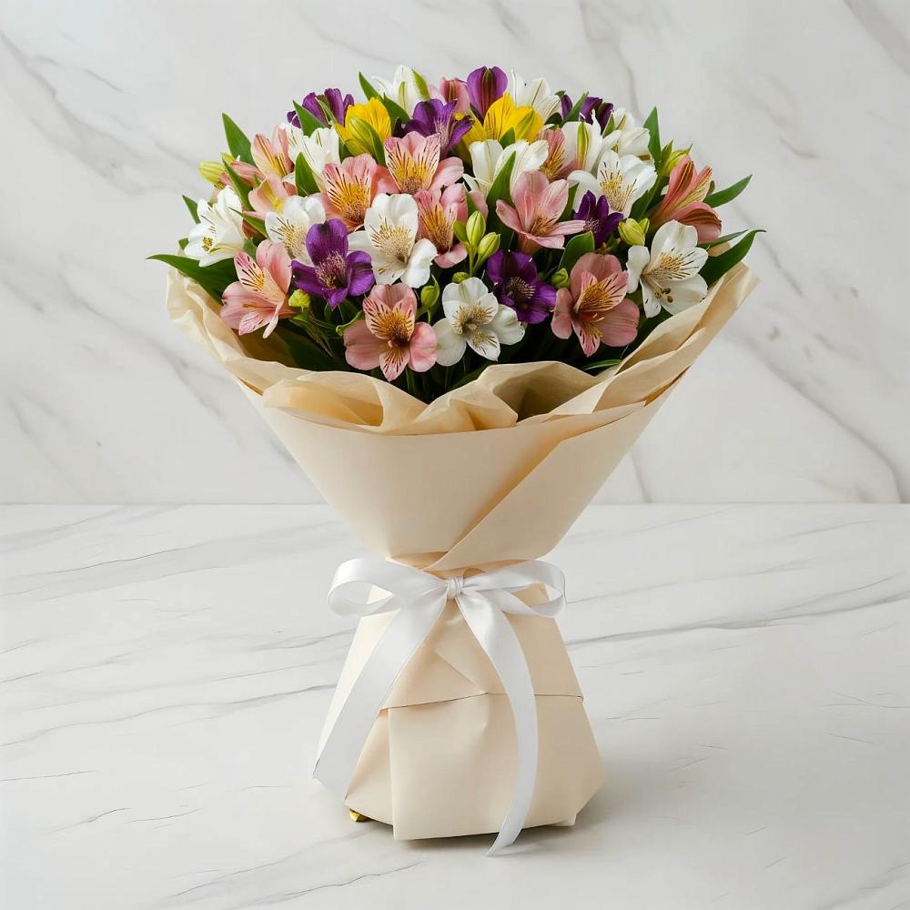 Букет цветов из: Альстромерии в Котласе