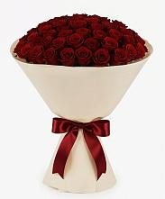 Букет 101 Бордовая роза Блэк Бакарра в Котласе