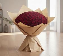 Букет 101 Красная роза в Котласе
