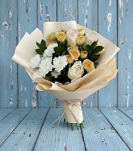 Букет цветов из:  Розы и Хризантемы #REPLACE_PRED# Котласе