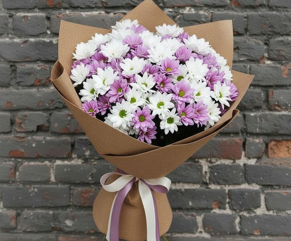 Букет цветов из: Хризантемы в Котласе