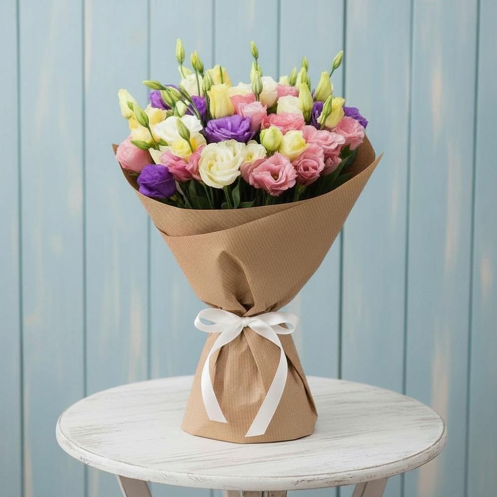 Букет цветов из: Лизиантусы в Котласе