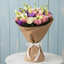 Букет Цветная эустома